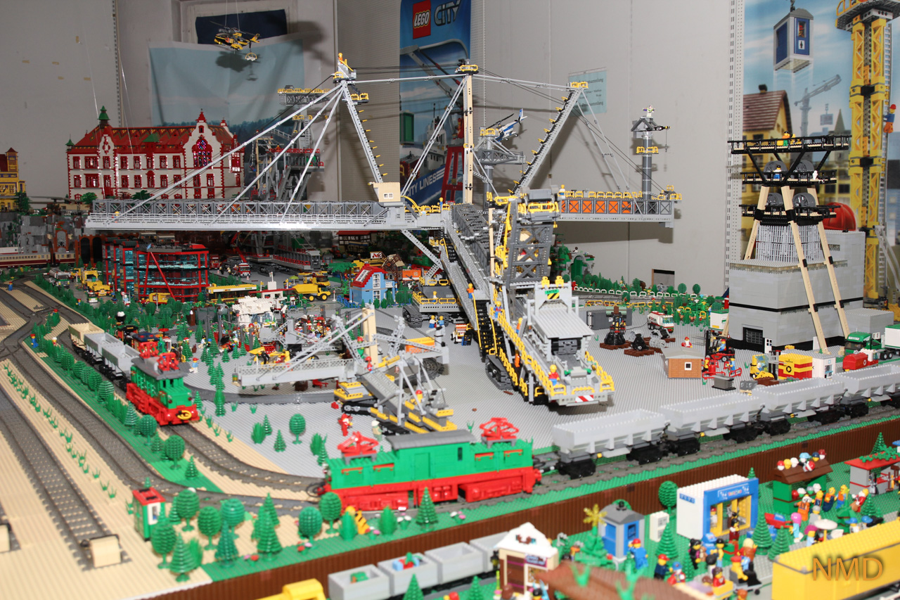 Glauchau - LEGO®-Ausstellung in der Fussgängerzone Leipziger Straße