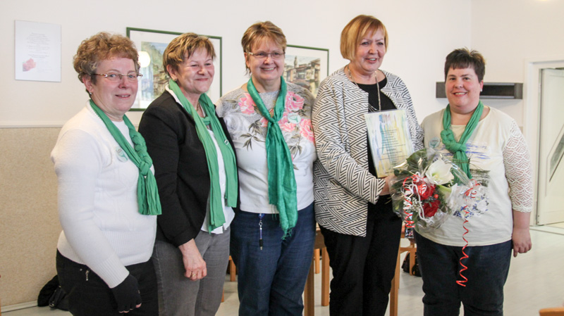 Ines Springer wird Botschafterin der Frauenselbsthilfe nach Krebs