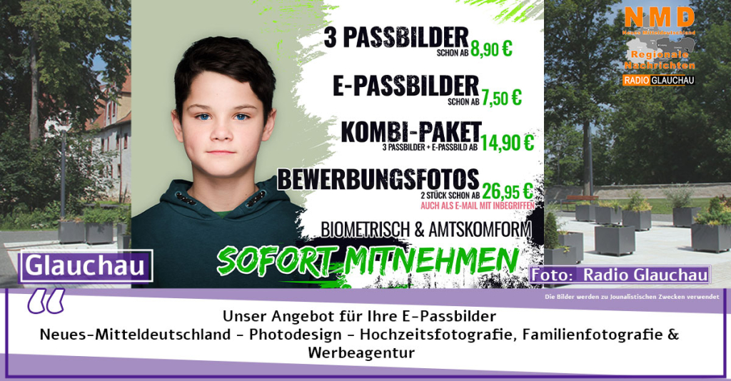 Glauchau - Unser Angebot für Ihre E-Passbilder