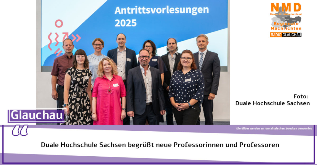 Duale Hochschule Sachsen begrüßt neue Professorinnen und Professoren